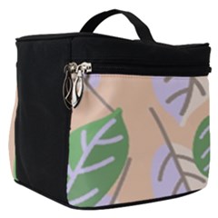 Leaf Pink Make Up Travel Bag (small)