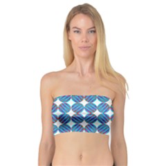 Geometric Dots Pattern Bandeau Top