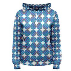 Geometric Dots Pattern Women s Pullover Hoodie