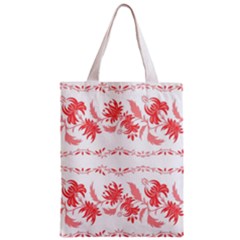 Folk Ornament Zipper Classic Tote Bag by Eskimos