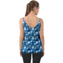 Star Hexagon Deep Blue Light Chiffon Cami View2