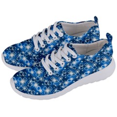 Star Hexagon Deep Blue Light Men s Lightweight Sports Shoes