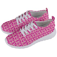 Heart Pink Men s Lightweight Sports Shoes