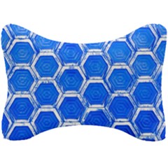 Hexagon Windows Seat Head Rest Cushion by essentialimage365