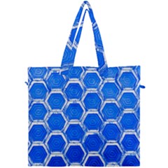 Hexagon Windows Canvas Travel Bag by essentialimage365