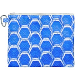 Hexagon Windows Canvas Cosmetic Bag (xxxl) by essentialimage365