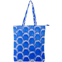 Hexagon Windows Double Zip Up Tote Bag by essentialimage365