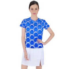 Hexagon Windows Women s Sports Top by essentialimage365