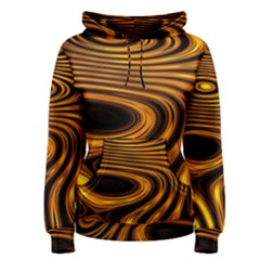 Wave Abstract Lines Women s Pullover Hoodie