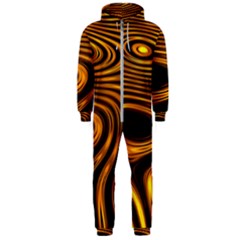 Wave Abstract Lines Hooded Jumpsuit (men)  by Dutashop