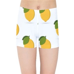Lemon Fruit Kids  Sports Shorts by Dutashop