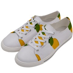 Lemon Fruit Women s Low Top Canvas Sneakers by Dutashop