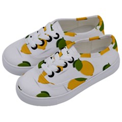 Lemon Fruit Kids  Classic Low Top Sneakers by Dutashop