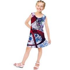 Music Treble Clef Sound Kids  Tunic Dress