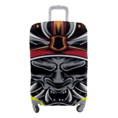 Samurai Oni Mask Luggage Cover (small) by Saga96