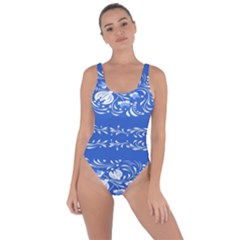 Blue Flowers Bring Sexy Back Swimsuit by Eskimos