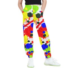 Colorfull Kids  Elastic Waist Pants by Saptagram