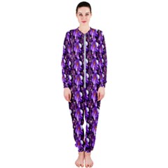 Flowers Into A Decorative Field Of Bloom Popart Onepiece Jumpsuit (ladies)  by pepitasart