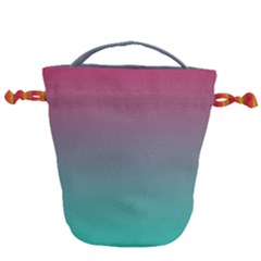 Teal Sangria Collection Drawstring Bucket Bag by SpangleCustomWear