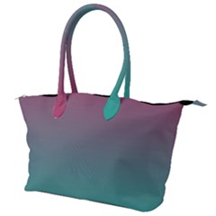 Teal Sangria Collection Canvas Shoulder Bag by SpangleCustomWear