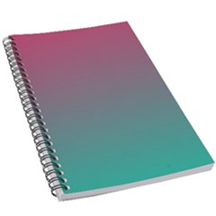 Teal Sangria 5 5  X 8 5  Notebook