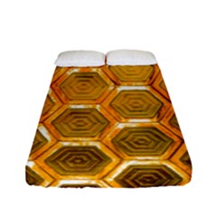 Hexagonal Windows Fitted Sheet (full/ Double Size) by essentialimage365