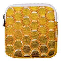 Hexagonal Windows Mini Square Pouch by essentialimage365