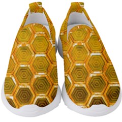 Hexagonal Windows Kids  Slip On Sneakers