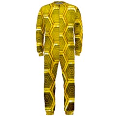 Hexagon Windows Onepiece Jumpsuit (men)  by essentialimage365