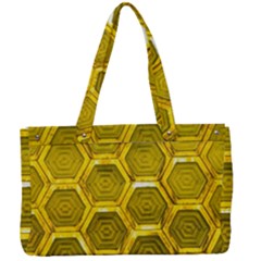 Hexagon Windows Canvas Work Bag by essentialimage365