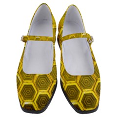 Hexagon Windows Women s Mary Jane Shoes by essentialimage365