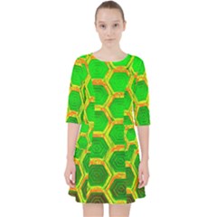 Hexagon Window Pocket Dress by essentialimage365
