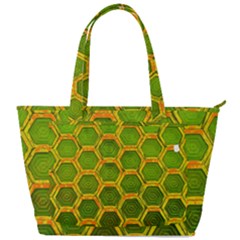 Hexagon Windows Back Pocket Shoulder Bag  by essentialimage365