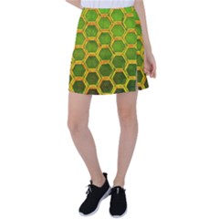 Hexagon Windows Tennis Skirt by essentialimage365