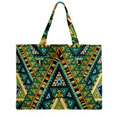 Native Mandala Zipper Mini Tote Bag by goljakoff