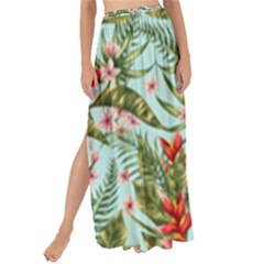 Spring Flora Maxi Chiffon Tie-up Sarong by goljakoff