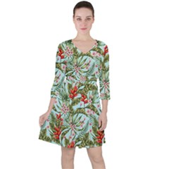 Spring Flora Ruffle Dress by goljakoff