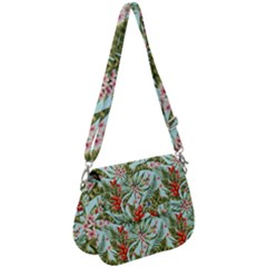 Spring Flora Saddle Handbag by goljakoff