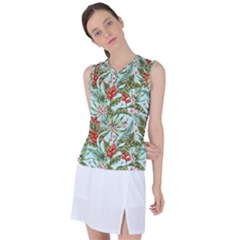 Spring Flora Women s Sleeveless Sports Top by goljakoff