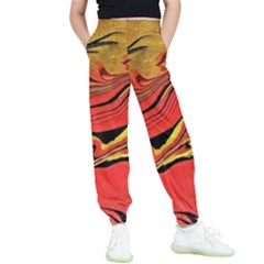 Warrior Spirit Kids  Elastic Waist Pants by BrenZenCreations