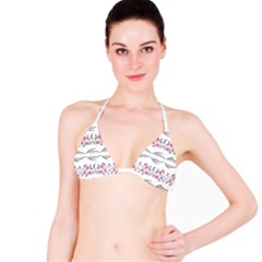 Folk Ornament Bikini Top by Eskimos