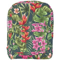 Tropic Flowers Full Print Backpack by goljakoff