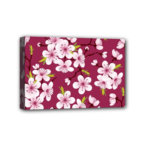 Cherry Blossom Mini Canvas 6  X 4  (stretched) by goljakoff
