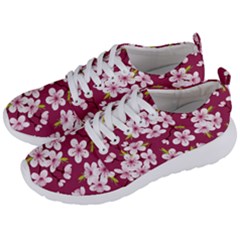 Cherry Blossom Men s Lightweight Sports Shoes by goljakoff