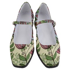 Mandala Flower Women s Mary Jane Shoes by goljakoff