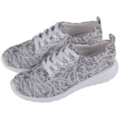 Dry Roots Texture Print Men s Lightweight Sports Shoes by dflcprintsclothing