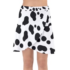 Spots Wrap Front Skirt by Sobalvarro