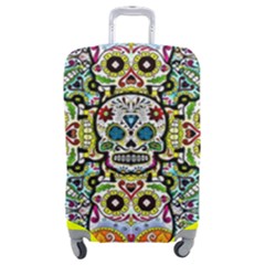 Sugar Skulls Pattern Luggage Cover (medium)