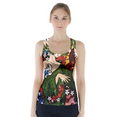 Geisha Racer Back Sports Top by UniqueandCustomGifts