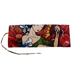 Geisha Roll Up Canvas Pencil Holder (s) by UniqueandCustomGifts